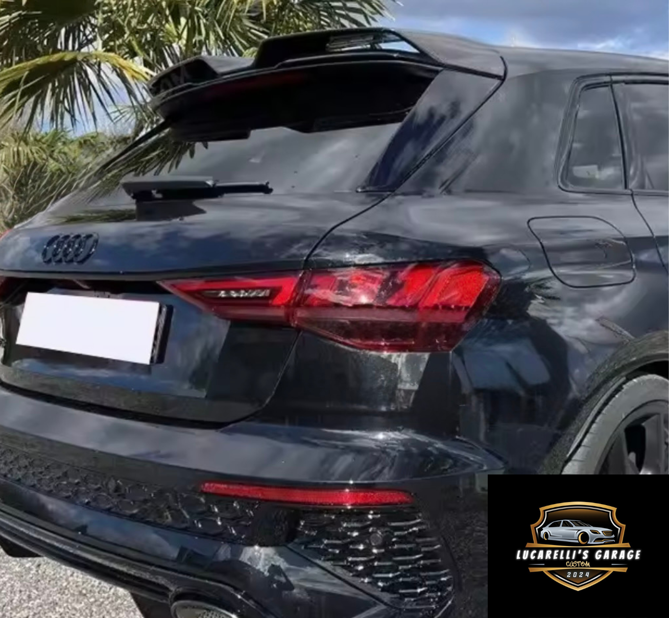 Spoiler Audi A3 8Y Pre-Facelift