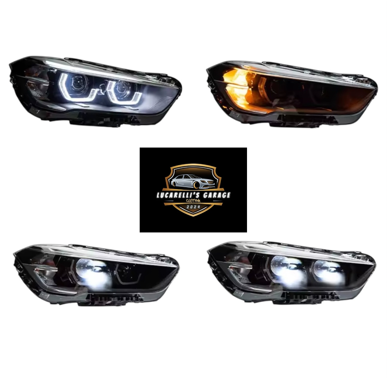 Fanali Led Anteriori Bmw X1 F48/F49
