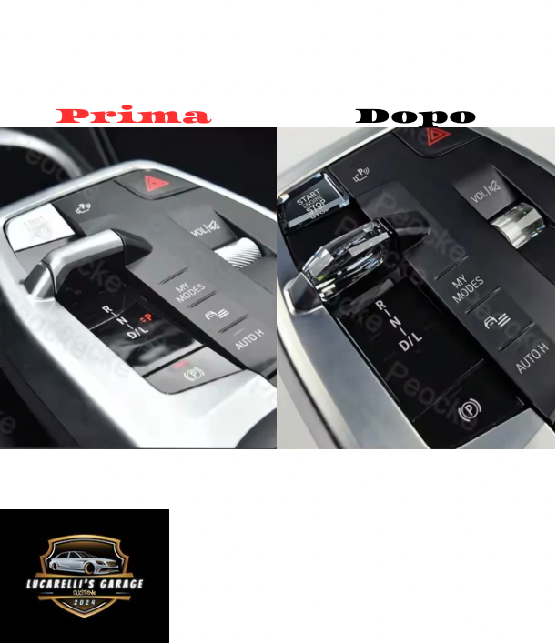 Kit Pomello Effetto Cristallo Bmw X1(U11/U12) X2(U10)