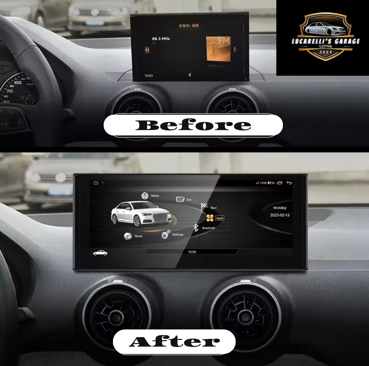 CarTablet Audi Q2 Android 10.25”