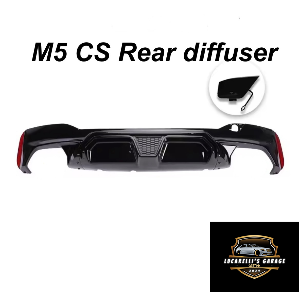 Diffusore Posteriore per BMW Serie 5 G30/G31