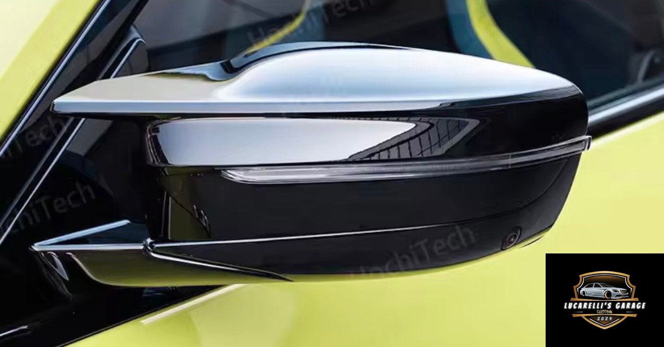 Calotte Specchietti Nero Lucido Bmw M