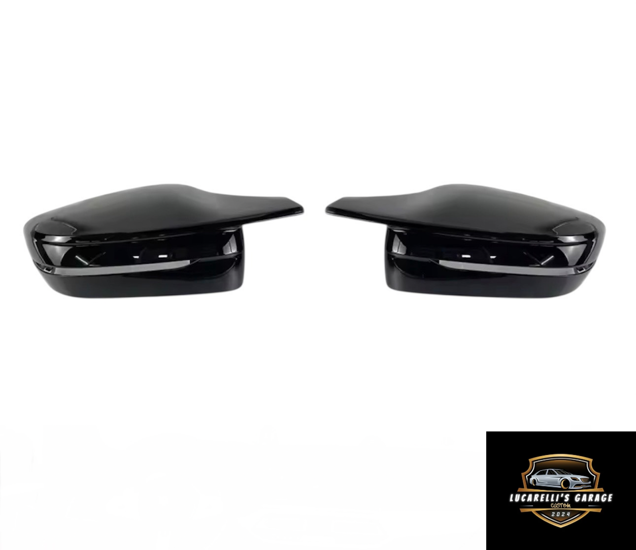 Calotte Specchietti Nero Lucido Bmw M