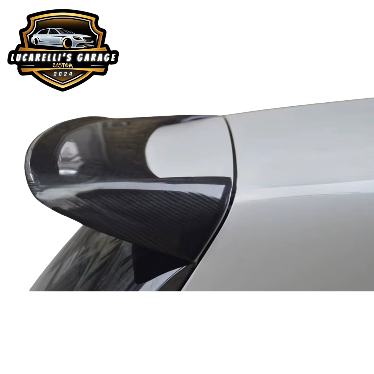 Spoiler Posteriore Volkswagen Golf 6 MK6 in Carbonio